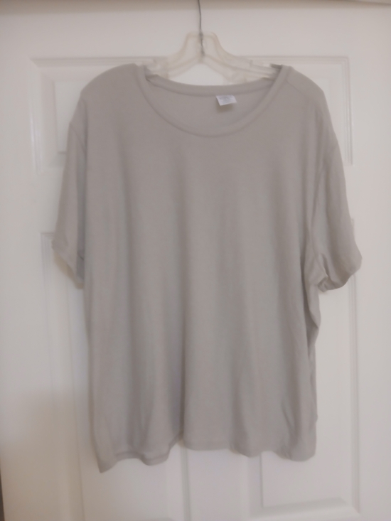 Athletic Works Tops - Light Tan Short Sleeve Crewneck T-Shirt